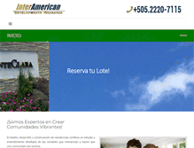 Tablet Screenshot of interamericansa.com